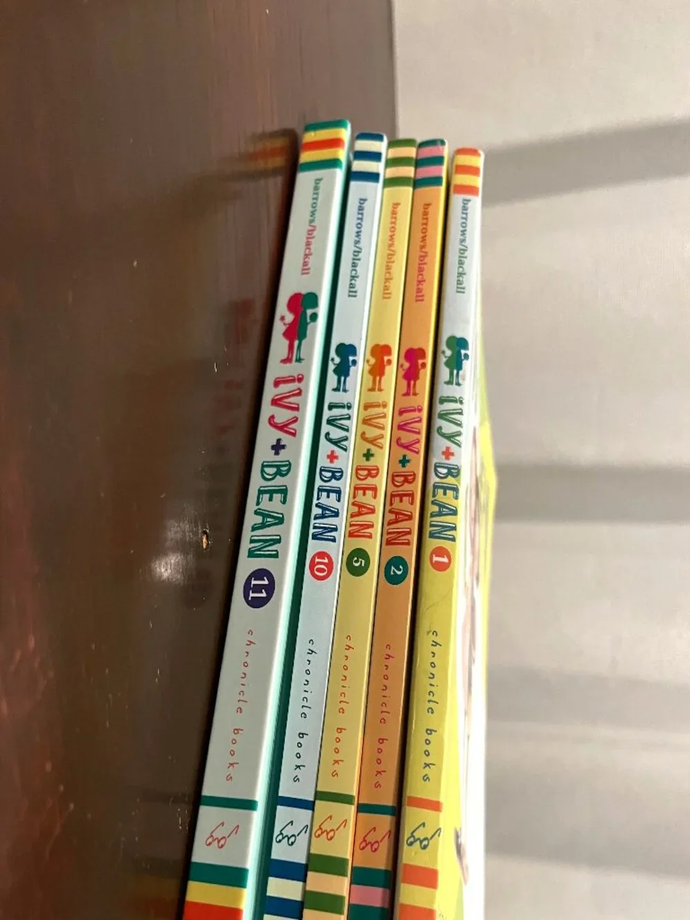 Ivy and Bean books, set of 5 with one hardcover